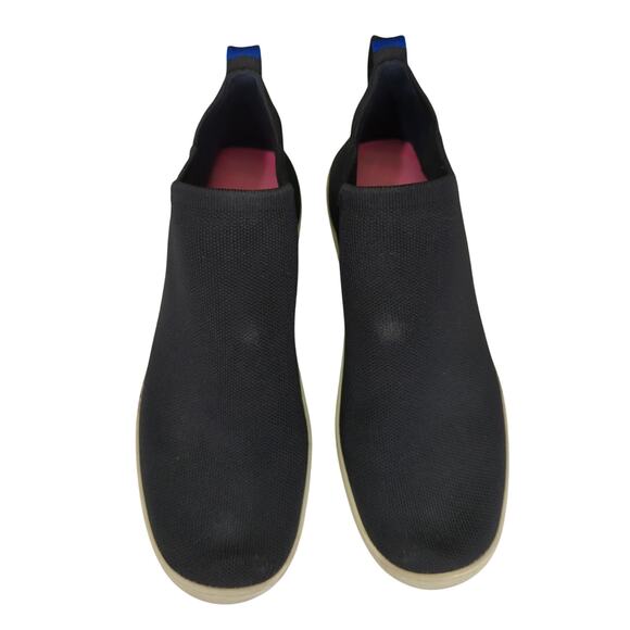 Rothy's The Chelsea Knit Ankle Boots Black‎ Women's Size 12 - Picture 4 of 7